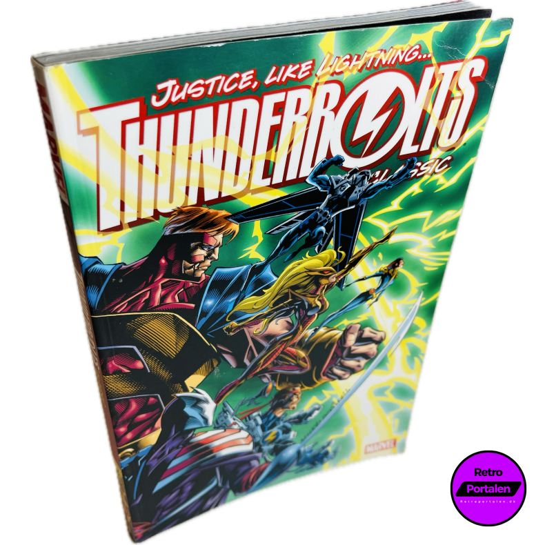 Thunderbolts Classic: Justice, Like Lightning... Vol. 1 (Engelsk) (Marvel) (Tegneserie)