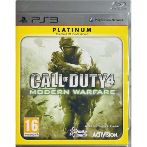 Call Of Duty 4 Modern Warfare (Platinum) (PS3)