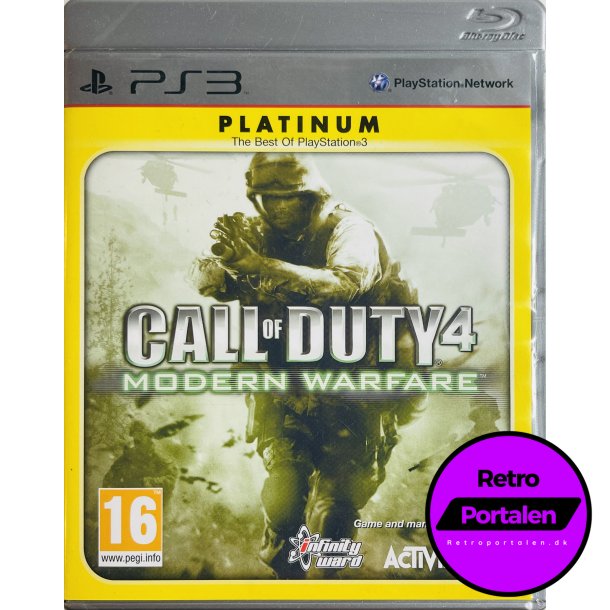 Call Of Duty 4 Modern Warfare (Platinum) (PS3)