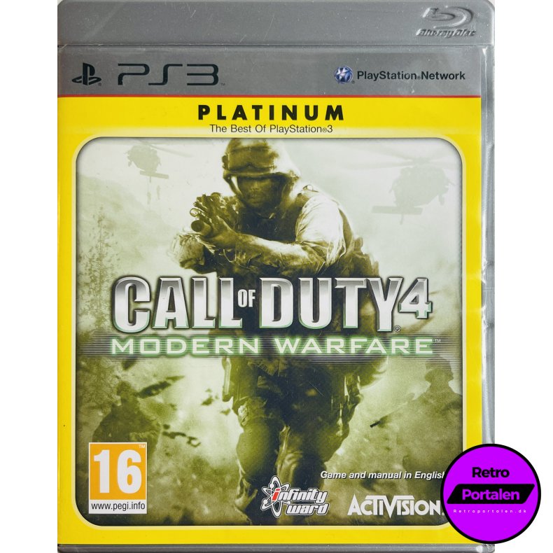Call Of Duty 4 Modern Warfare (Platinum) (PS3)