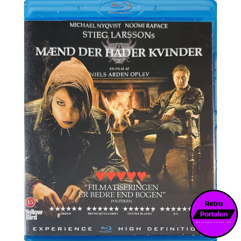 M�nd Der Hader Kvinder (Stieg Larsson) (Blu-Ray)