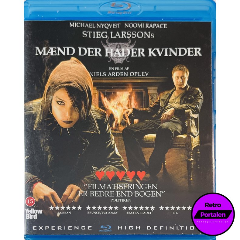 Mnd Der Hader Kvinder (Stieg Larsson) (Blu-Ray)