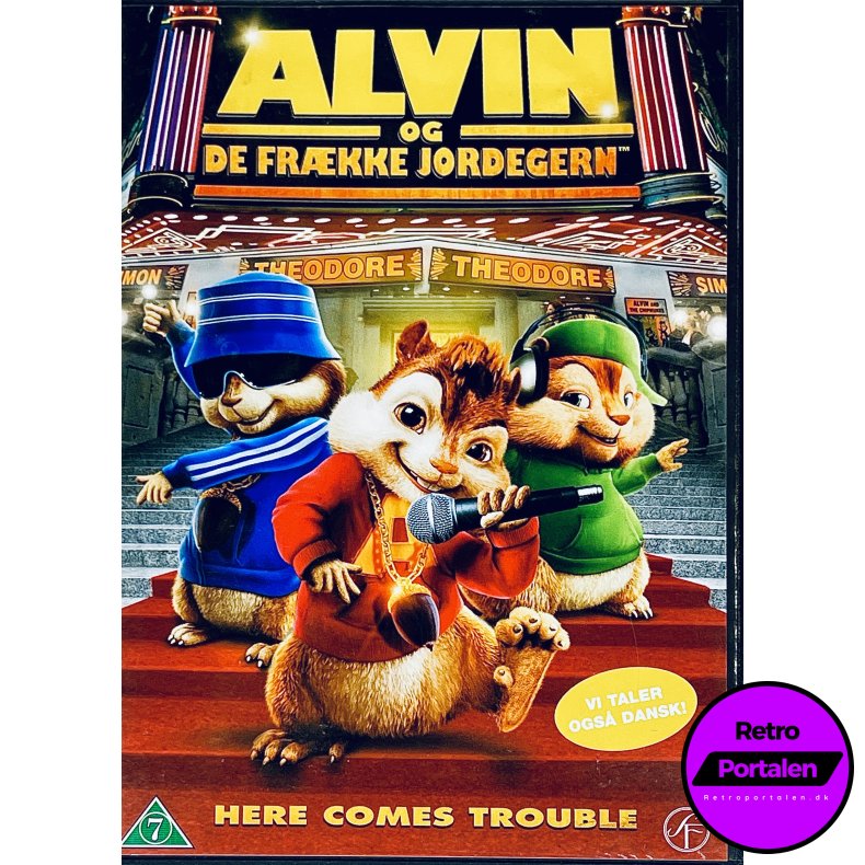 Alvin Og De Fr�kke Jordegern (DVD)