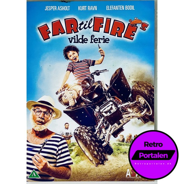 Fare Til Fires Vilde Ferie (DVD)