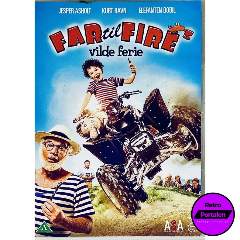 Fare Til Fires Vilde Ferie (DVD)