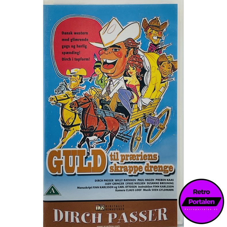 GULD Til Pr�riens Skrappe Drenge (VHS)