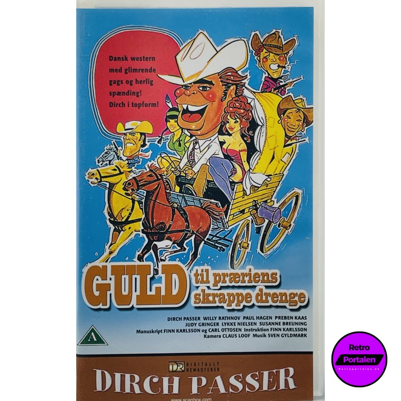 GULD Til Pr�riens Skrappe Drenge (VHS)