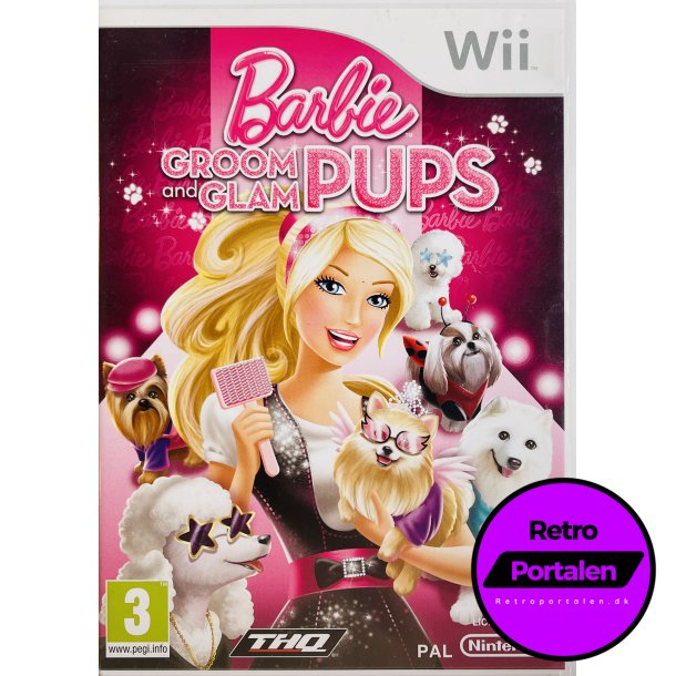 Barbie Groom And Glam Pups (Wii)