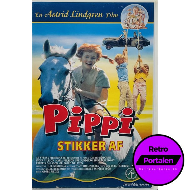 Pippi Stikker Af (VHS)