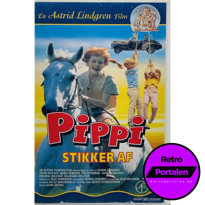 Pippi Stikker Af (VHS)
