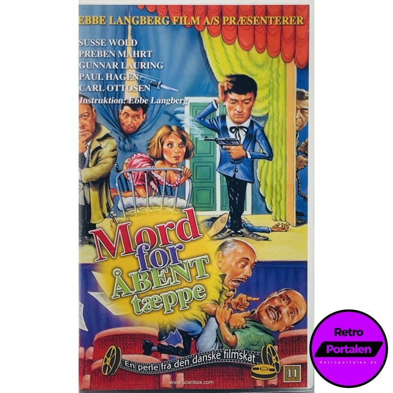 Mord For �bent T�ppe (VHS)