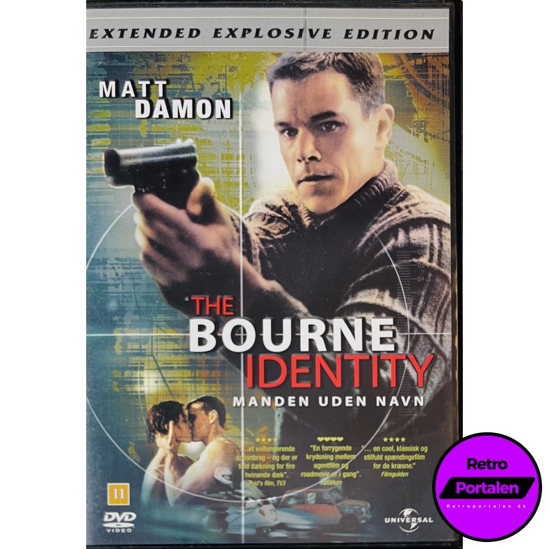 The Bourne Identity (Manden Uden Navn) (DVD)