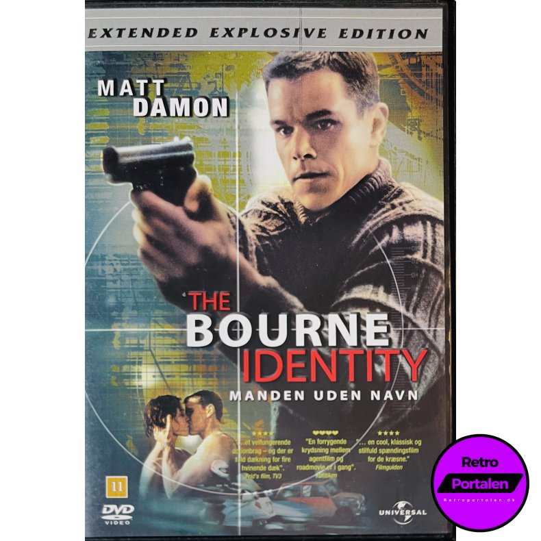 The Bourne Identity (Manden Uden Navn) (DVD)