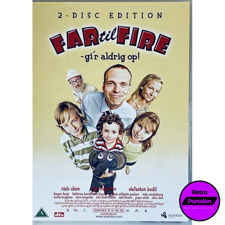 Far Til Fire Gir Aldrig Op (2 Disc Edition) (DVD)