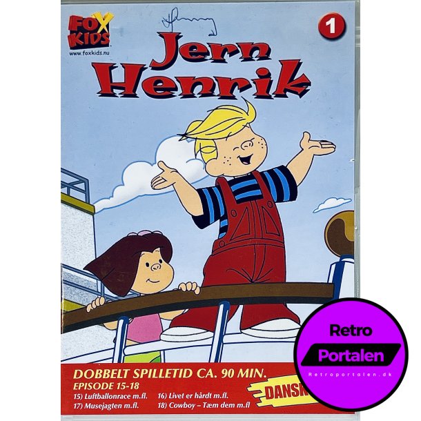 Jern Henrik (Episode 15 - 18) (Obs: Kuglepen Skrift P Fronten Af Papiromslag) (DVD)