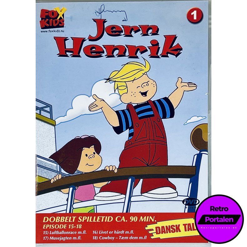 Jern Henrik (Episode 15 - 18) (Obs: Kuglepen Skrift P� Fronten Af Papiromslag) (DVD)