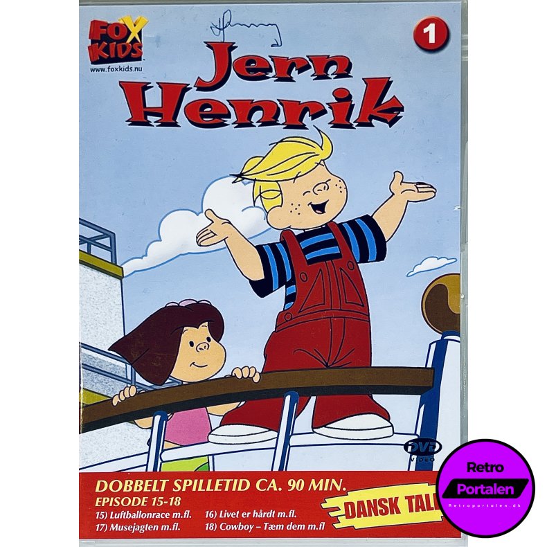 Jern Henrik (Episode 15 - 18) (Obs: Kuglepen Skrift P Fronten Af Papiromslag) (DVD)