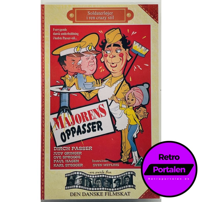 Majorens Oppasser (VHS)