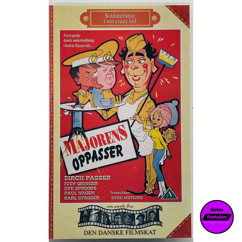 Majorens Oppasser (VHS)
