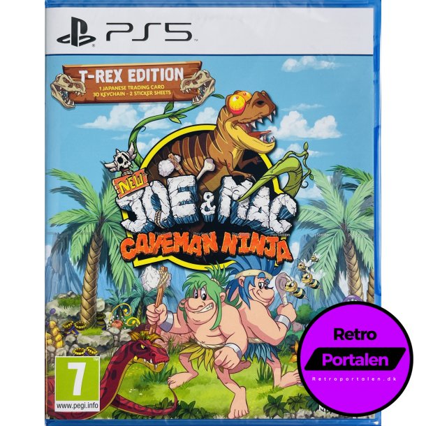 New Joe &amp; Mac: Caveman Ninja (NY) (PS5)