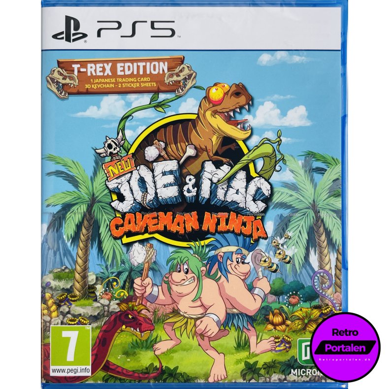 New Joe &amp; Mac: Caveman Ninja (NY) (PS5)