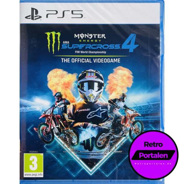 Monster Energy Supercross 4: The Official Videogame (NY) (PS5)