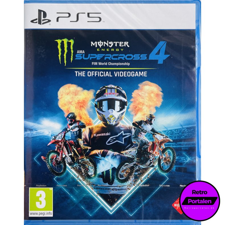 Monster Energy Supercross 4: The Official Videogame (NY) (PS5)