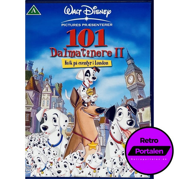 101 Dalmatinere 2: Kvik P eventyr I London (DVD)