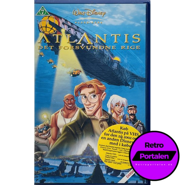 Atlantis - Det Forsvundne Rige (VHS)