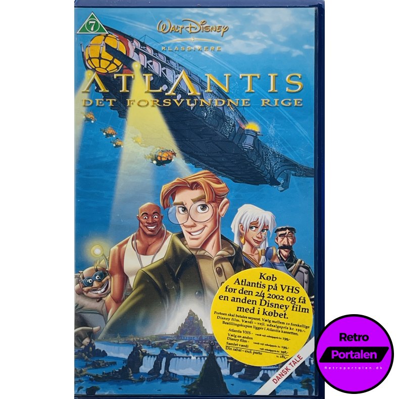 Atlantis - Det Forsvundne Rige (VHS)