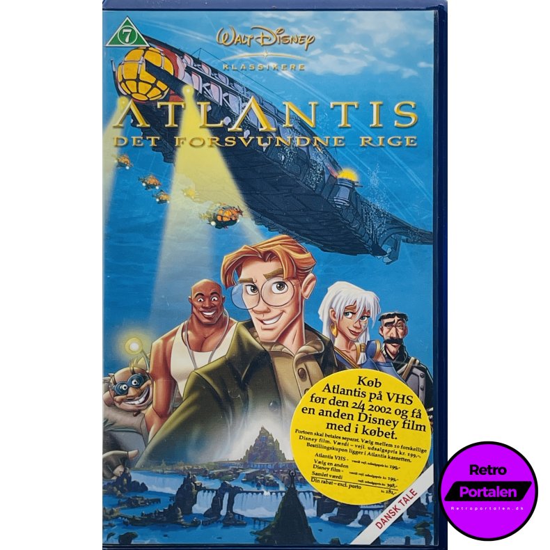 Atlantis - Det Forsvundne Rige (VHS)
