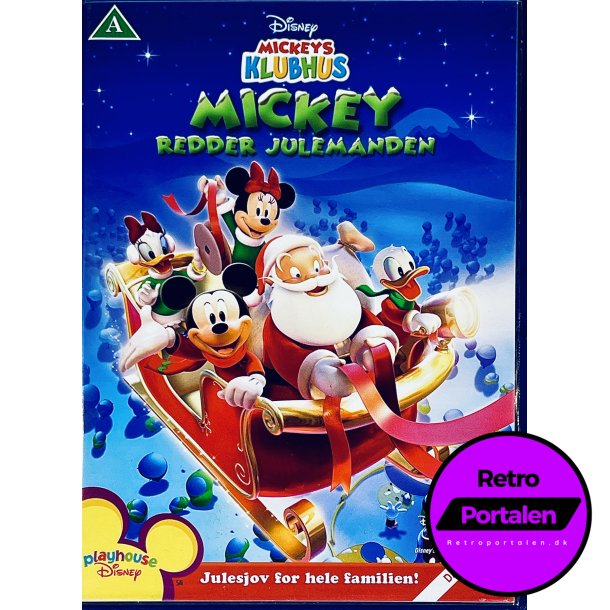 Mickeys Klubhus: Mickey Redder Julemanden (DVD)