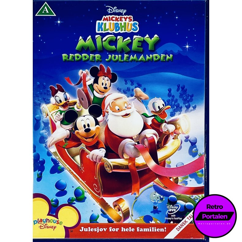 Mickeys Klubhus: Mickey Redder Julemanden (DVD)