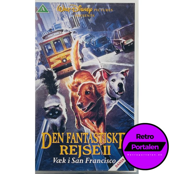 Den Fantastiske Rejse 2 - Vk I San Francisco (VHS)