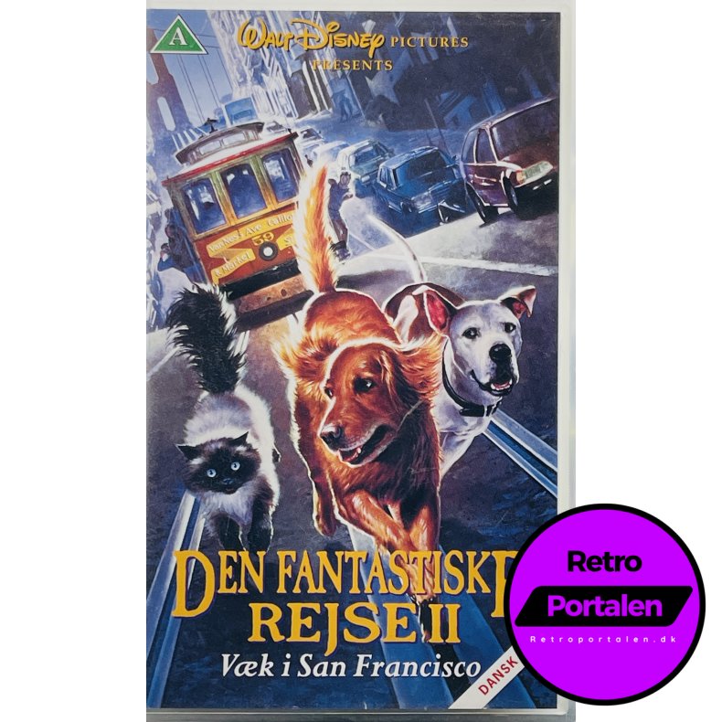Den Fantastiske Rejse 2 - V�k I San Francisco (VHS)