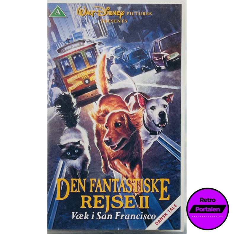 Den Fantastiske Rejse 2 - Vk I San Francisco (VHS)