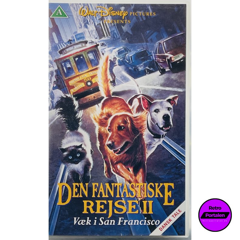 Den Fantastiske Rejse 2 - V�k I San Francisco (VHS)
