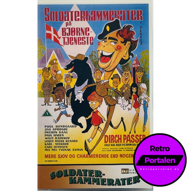 Soldaterkammerater P� Bj�rnetjeneste (VHS)