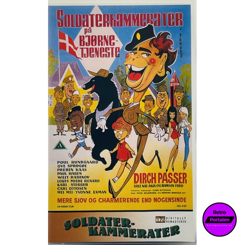 Soldaterkammerater P� Bj�rnetjeneste (VHS)