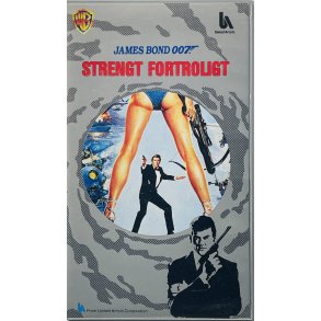 James Bond 007 - Strengt Fortroligt (VHS)