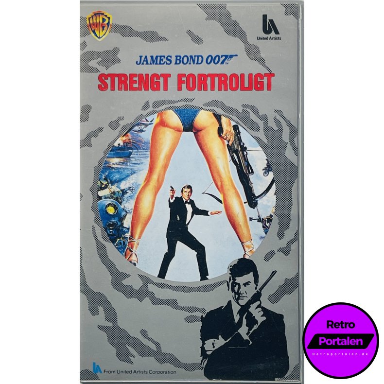 James Bond 007 - Strengt Fortroligt (VHS)
