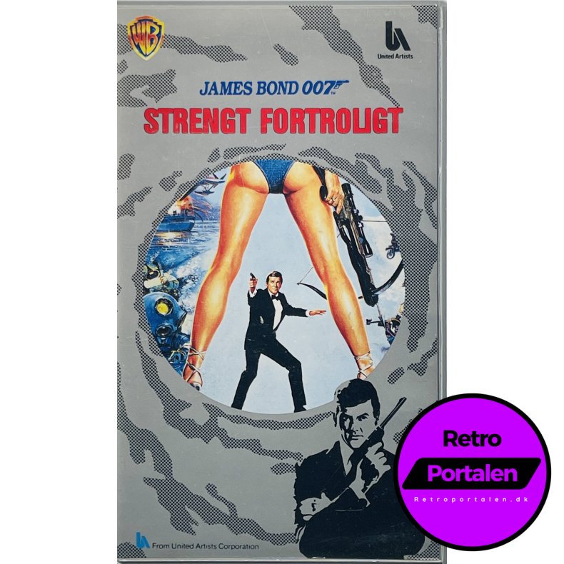 James Bond 007 - Strengt Fortroligt (VHS)