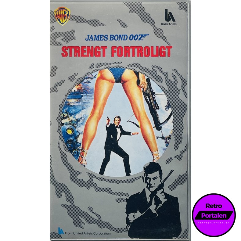 James Bond 007 - Strengt Fortroligt (VHS)