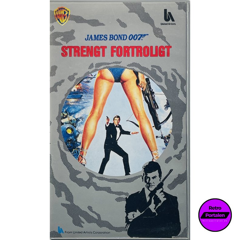 James Bond 007 - Strengt Fortroligt (VHS)
