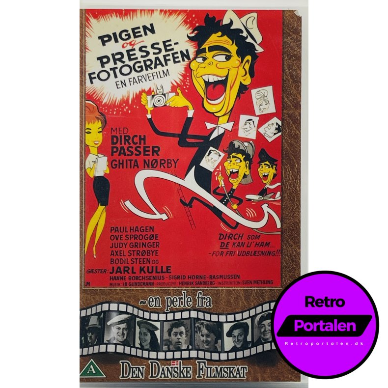 Pigen Og Pressefotografen (VHS)