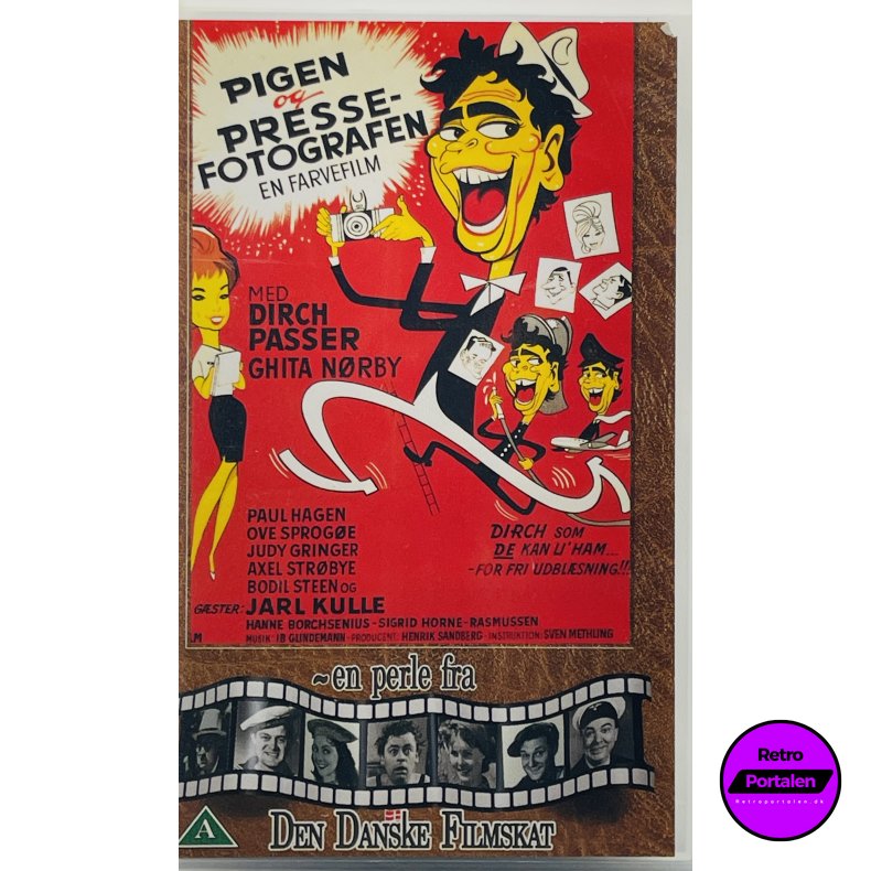 Pigen Og Pressefotografen (VHS)