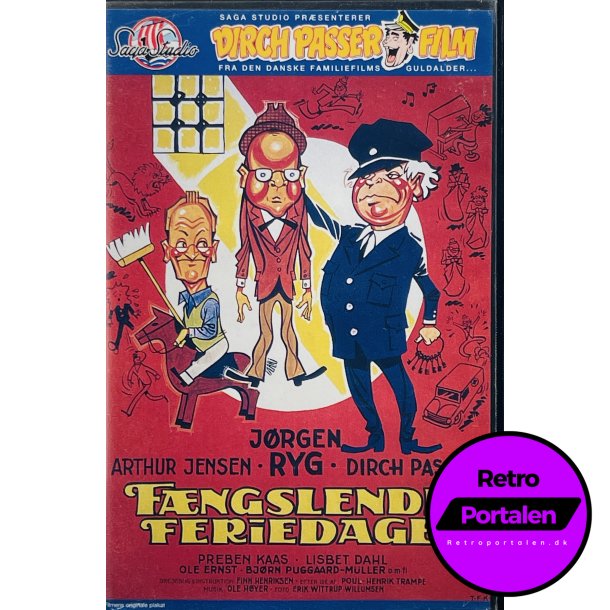 Fngslende Feriedage (VHS)