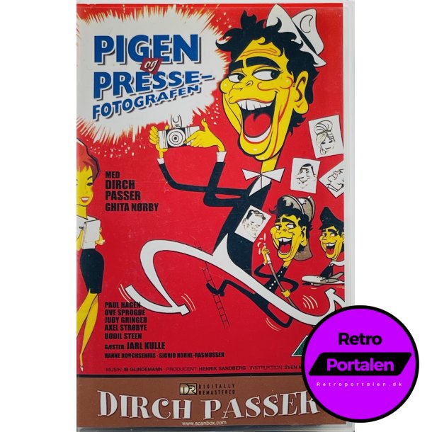 Pigen Og Pressefotografen (VHS)