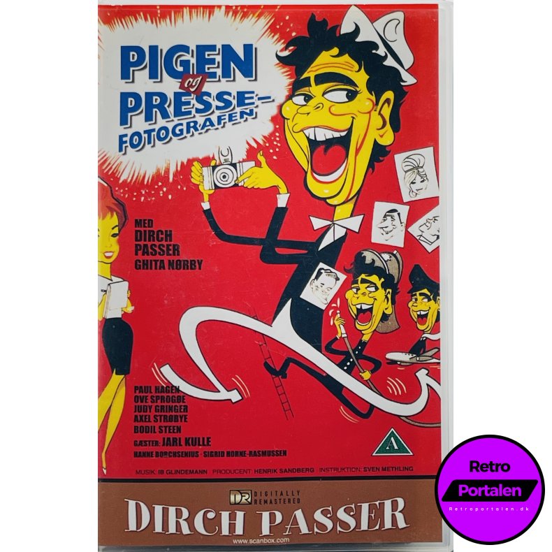 Pigen Og Pressefotografen (VHS)