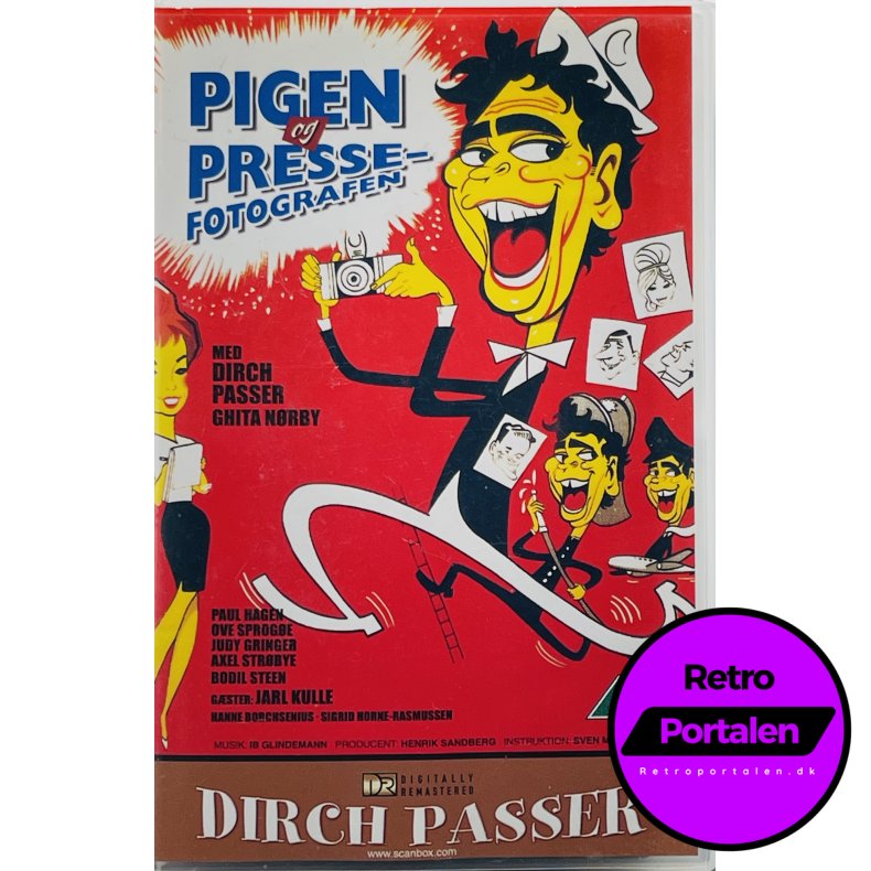 Pigen Og Pressefotografen (VHS)
